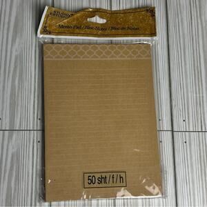 Studio 18 50 Sheets Lined Notepad   NWT